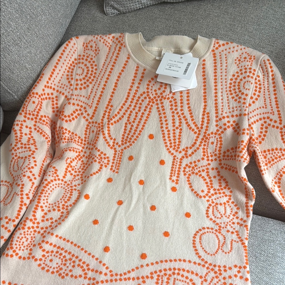 Hermes woman embroidered pullover 38